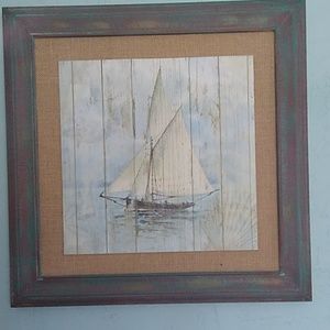 Coastal Sailboat Wall Art